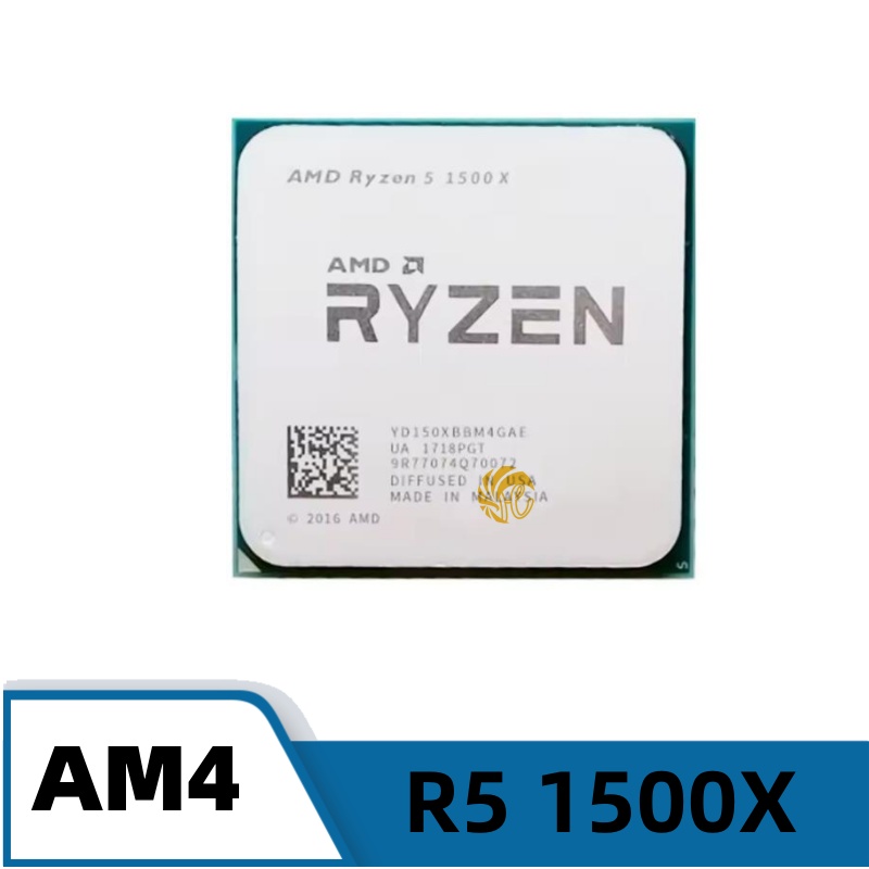 Amd Cpu Ryzen 5 - R5 1500X 3.5 GHz Quad-Core Eight-Core