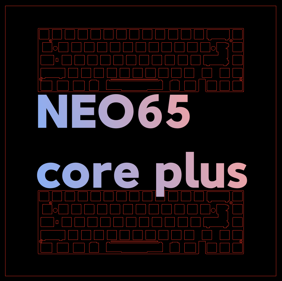 Hot Swap Pcb - 65% NEO Core Plus Mechanical keyboard