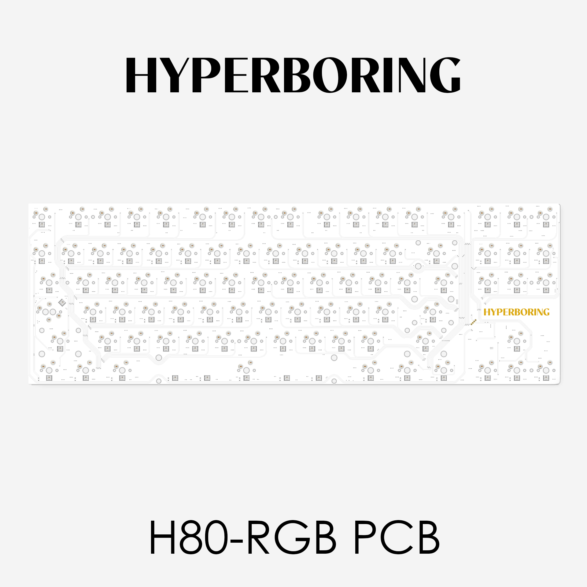H80 RGB Hotswap PCB for TKL 87 - Hot Swap Pcb 评论和价格
