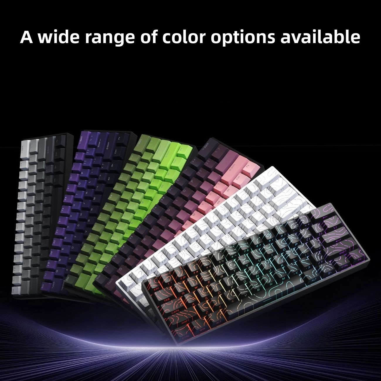Teclado 60% Wireless Bluetooth - Keyboard Gaming Blue Switch 评论和价格