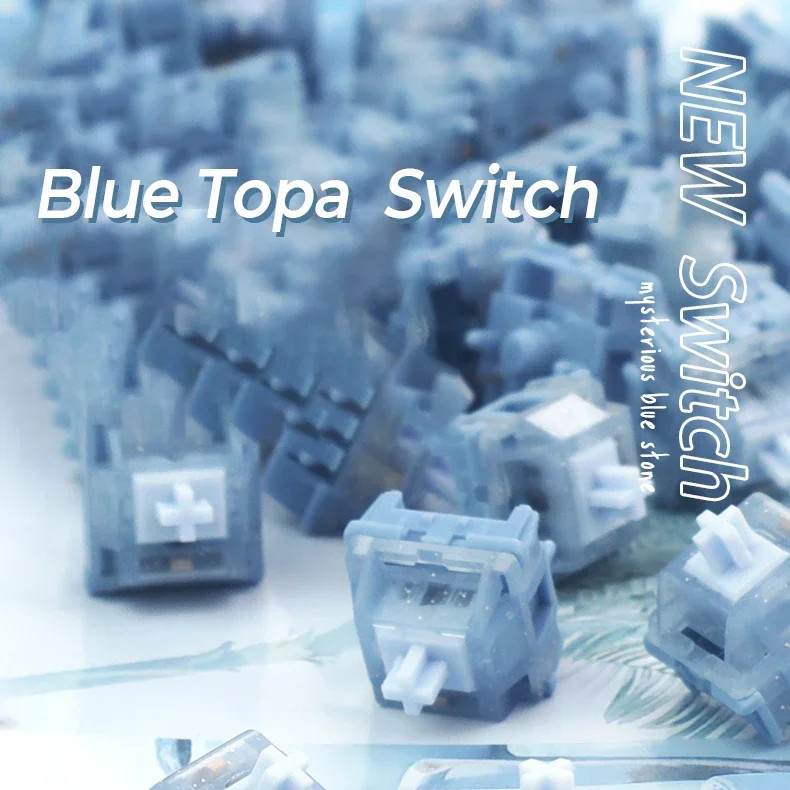 HMX Blue Topa Switch Linear Sw - Keyboard Gaming Blue Switch 评论和价格