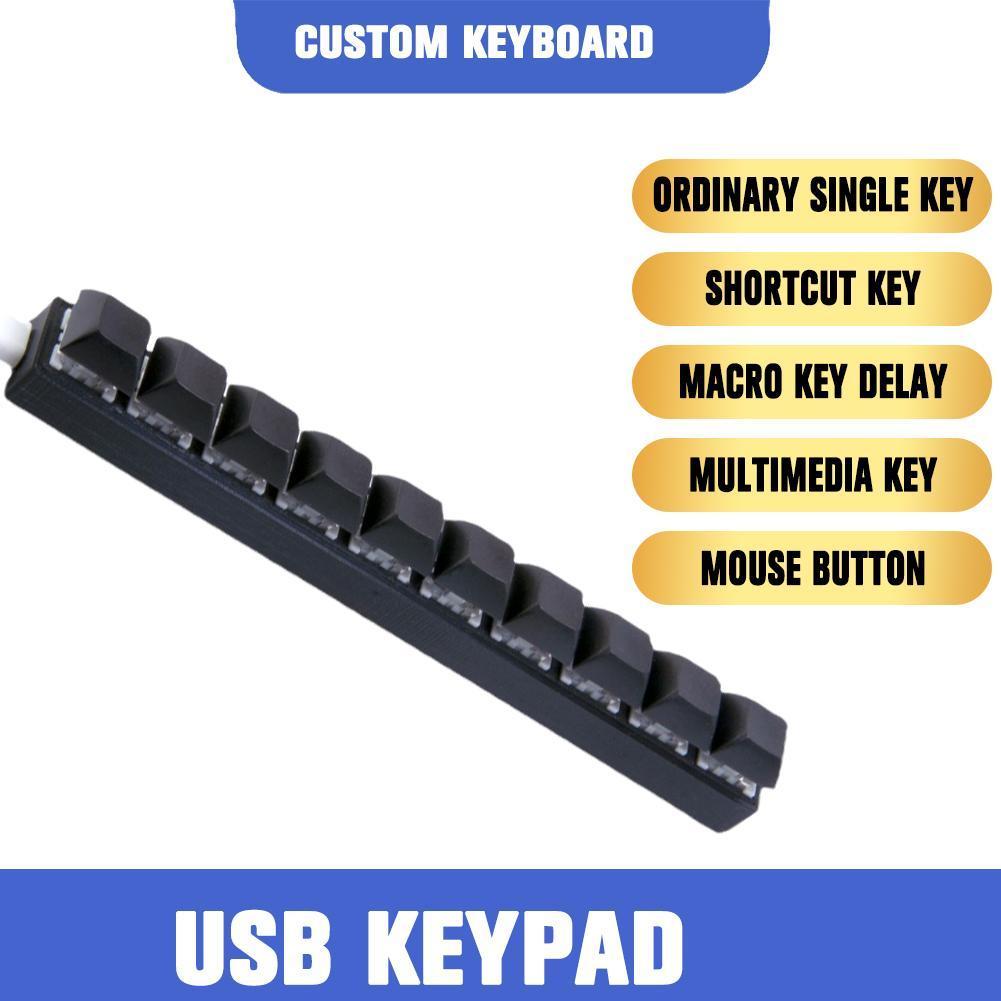 Custom Mini USB Wired 10 Keys  - Gaming Keyboard Budget 评论和价格