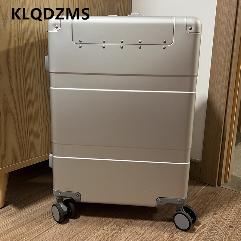 KLQDZMS Suitcase Front Opening - Aluminum Case 65 评论和价格