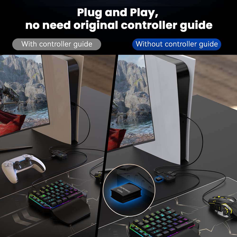 for PS5 Gaming Keyboard Mouse  - Gaming Keyboard Bundle 评论和价格