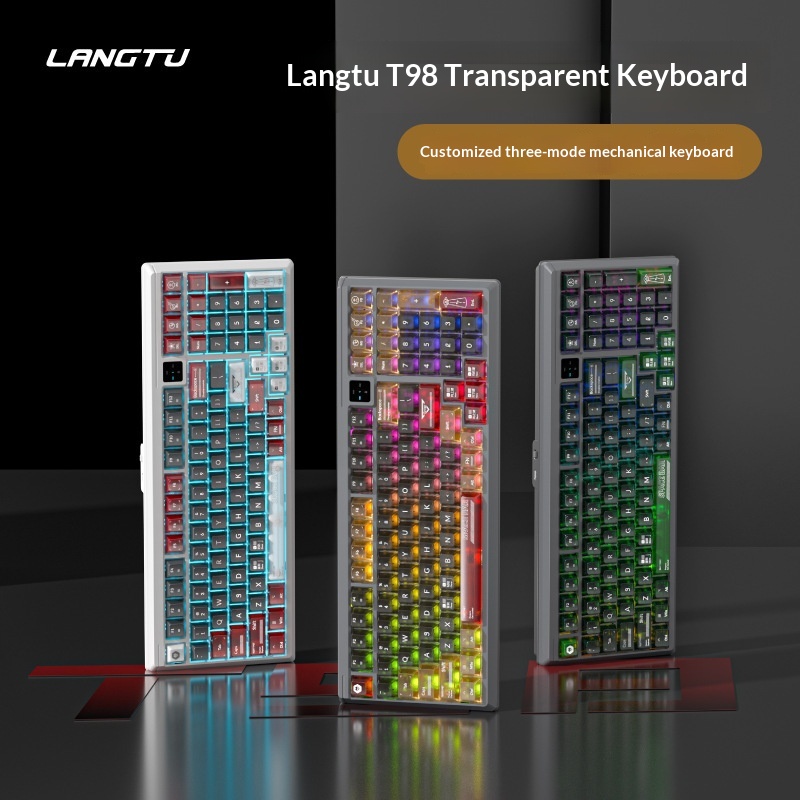 Bestseller T98 Tri-Mode Mechan - Gaming Keyboard Not Typing 评论和价格