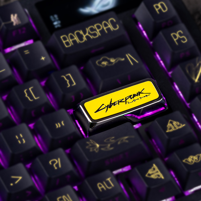Anime Keycaps Cyberpunk 2077 T - Gaming Keyboard Mechanical 评论和价格
