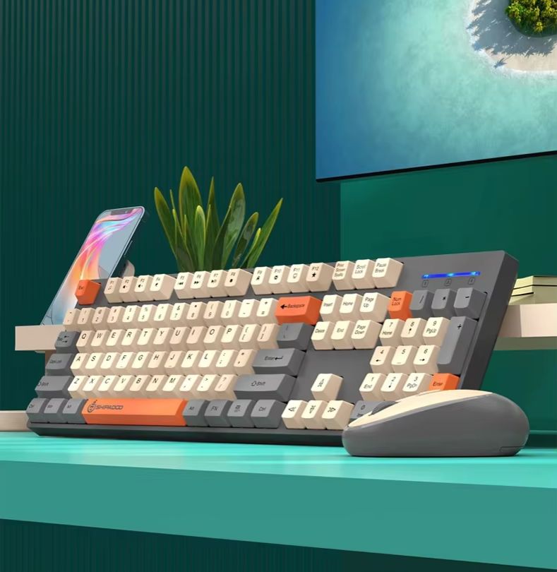 2.4G Office Wireless PC Keyboa - Gaming Keyboard Mouse And Headset Combo 评论和价格