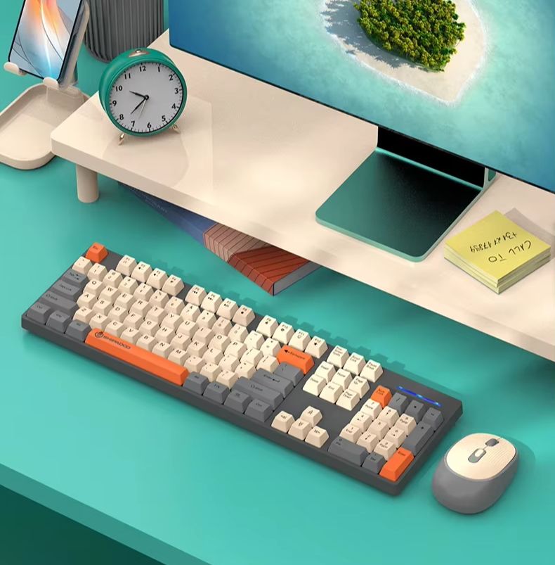 2.4G Office Wireless PC Keyboa - Gaming Keyboard Mouse And Headset Combo 评论和价格