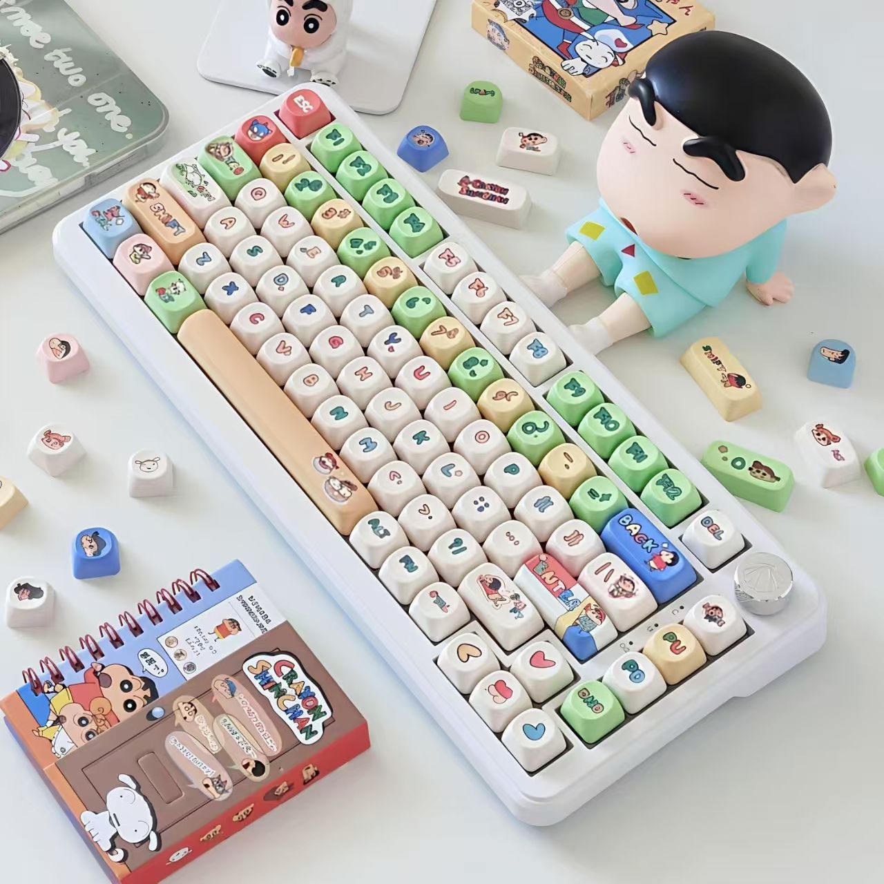 Crayon Shin-chan MOA Keycap Cu - Gaming Keyboard Mechanical 评论和价格