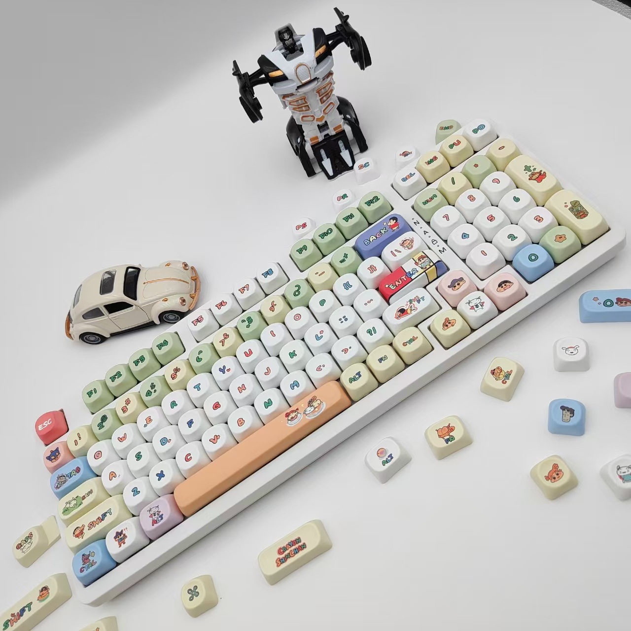 Crayon Shin-chan MOA Keycap Cu - Gaming Keyboard Mechanical 评论和价格