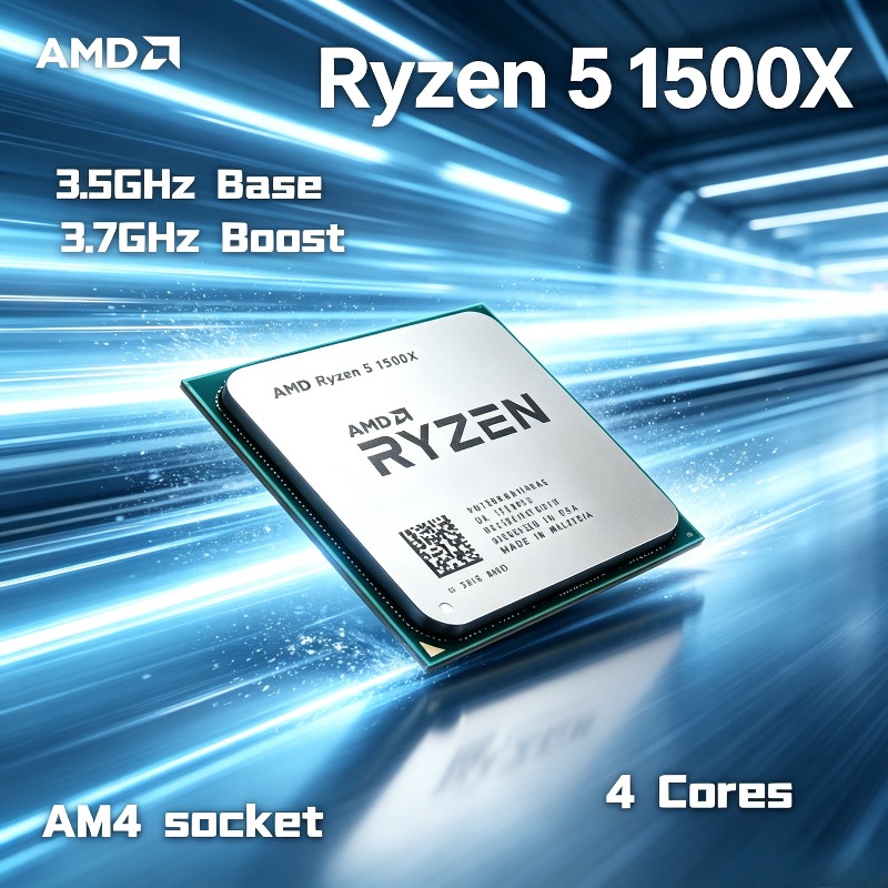 CPU Processor 4 cores 8 thread - Amd Cpu Ryzen 5 评论和价格