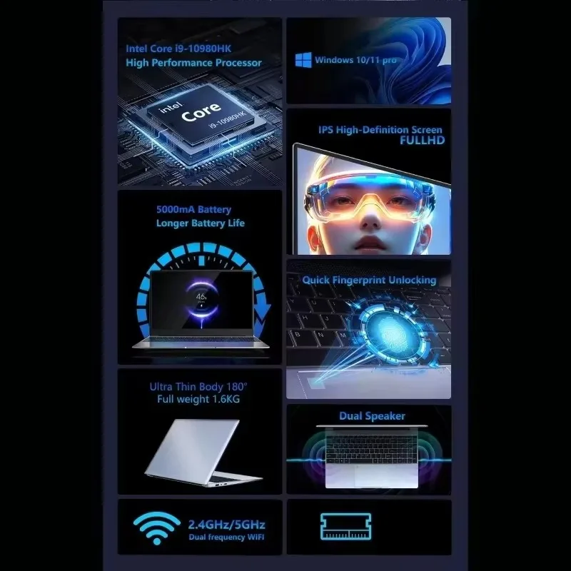 2026 NEW Intel Core I9-10980HK - Gaming Keyboard 2026 评论和价格