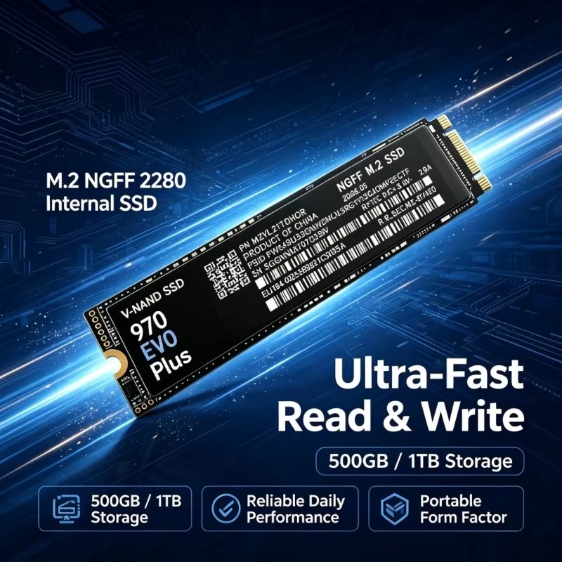 970 EVO plus M.2 NGFF SSD 7200 - Samsung Ssd 980 Pro 评论和价格