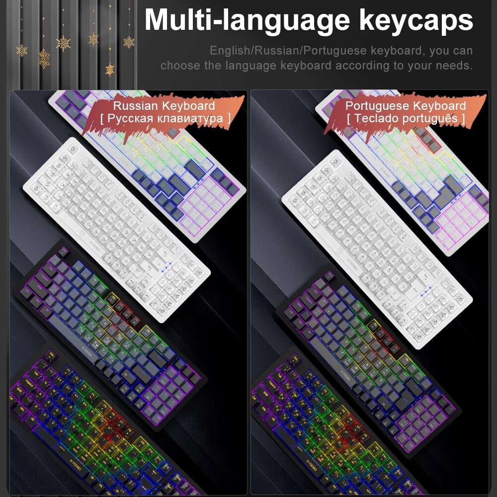 E-YOOSO Z94 USB Mechanical Gam - Gaming Keyboard Budget 评论和价格