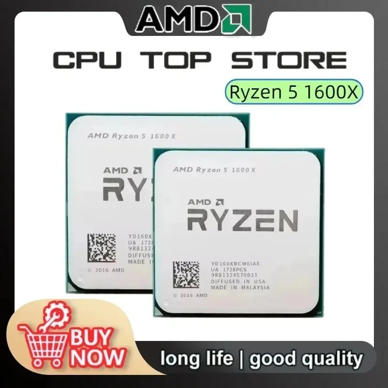 AMD Ryzen 5 1600X Original and - Amd Cpu Ryzen 5 评论和价格